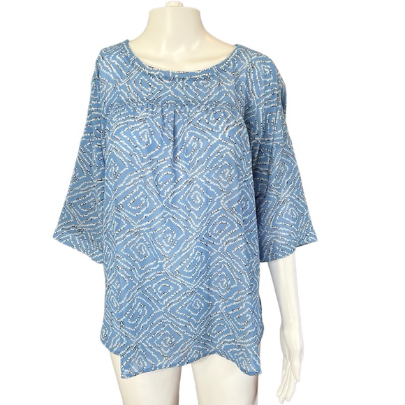 LOFT Tops - LOFT - Womens Oversized Blouse Sz MD/LG